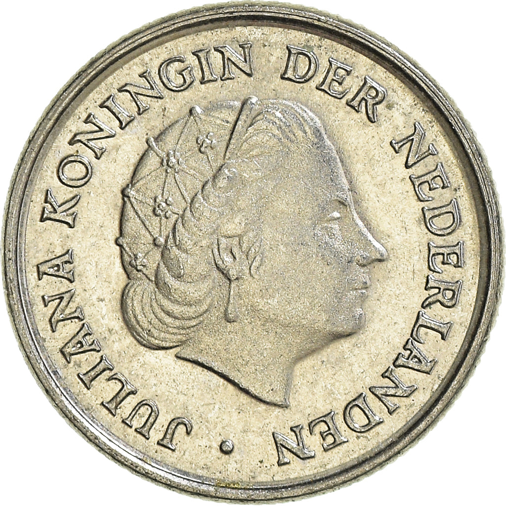Moneda, Países Bajos, 10 Cents, 1980