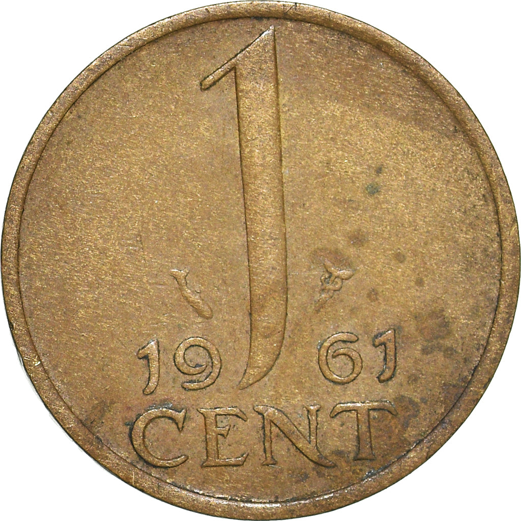 Münze, Niederlande, Cent, 1961
