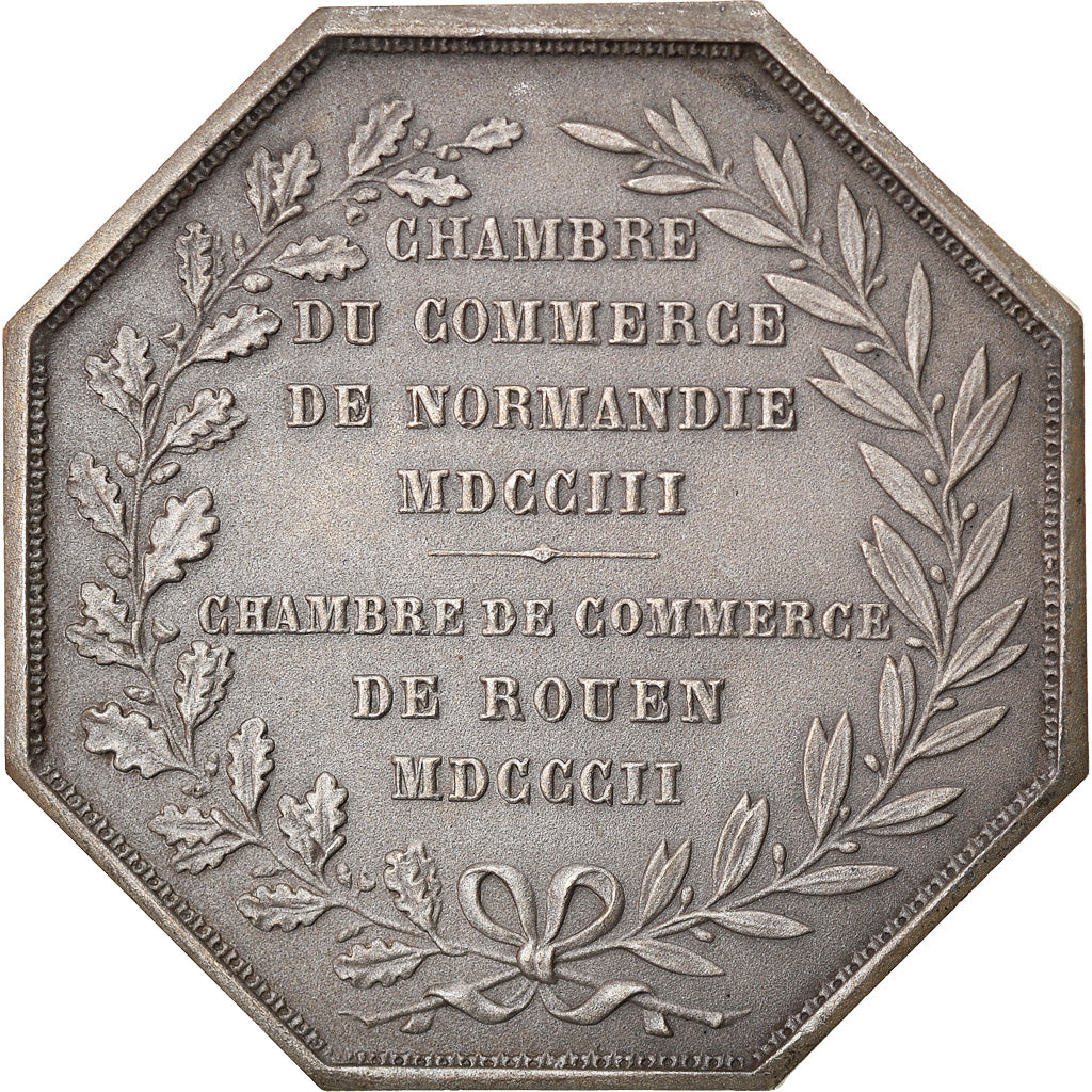 France, Token, Chambre de Commerce de Rouen, Business & industry, 1802, Lecomte