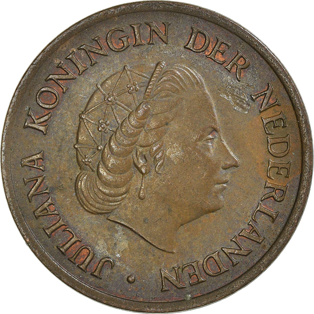 Moeda, Países Baixos, 5 Cents, 1977