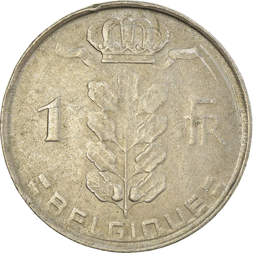 Monnaie, Belgique, Franc, 1976