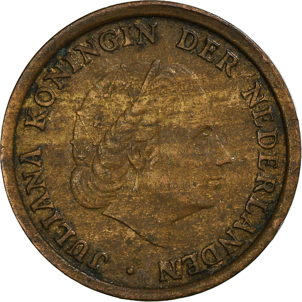 Munten, Nederland, Cent, 1957