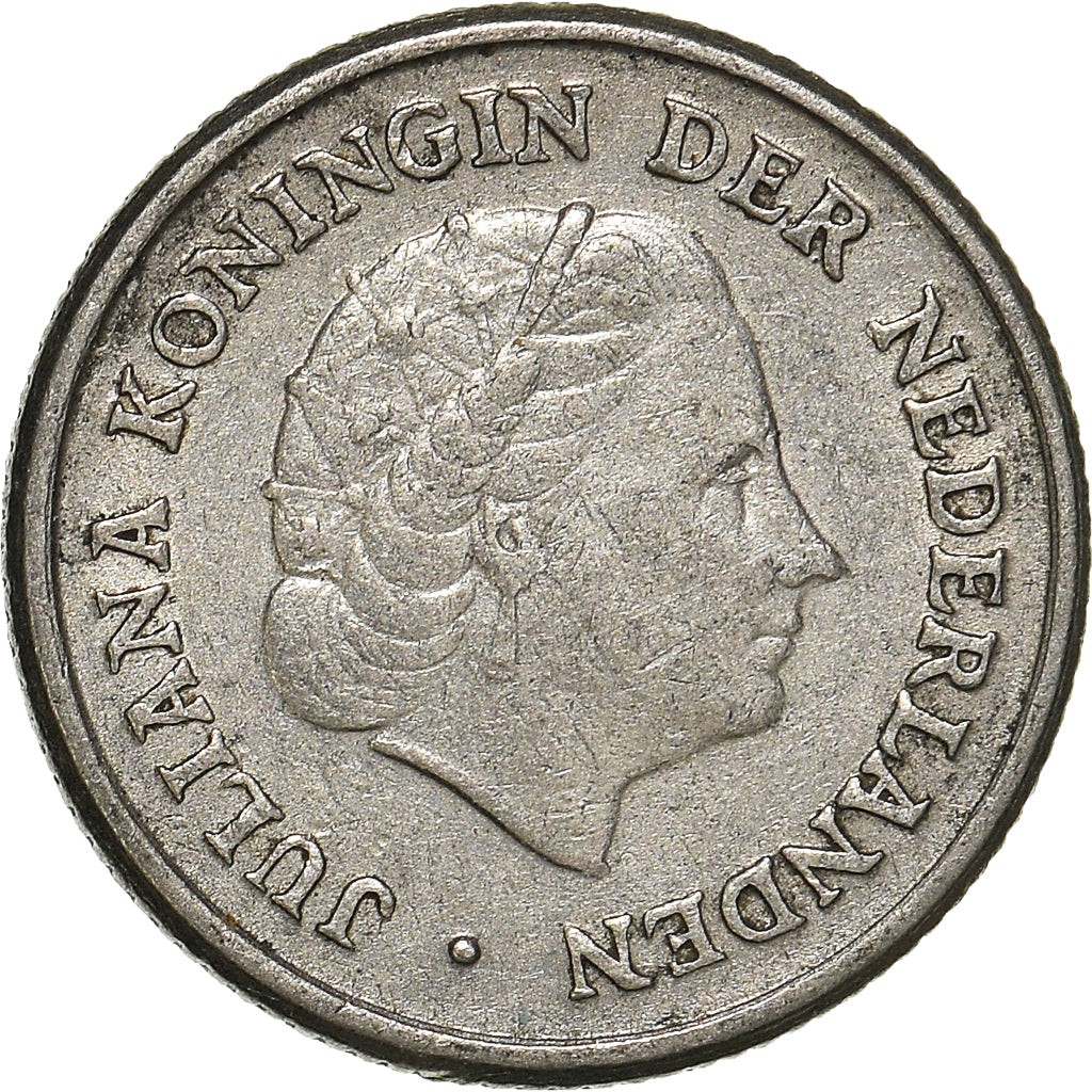 Moeda, Países Baixos, 10 Cents, 1950