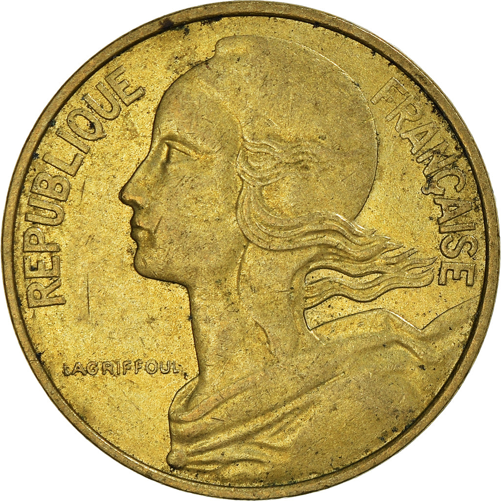 Coin, France, 10 Centimes, 1981