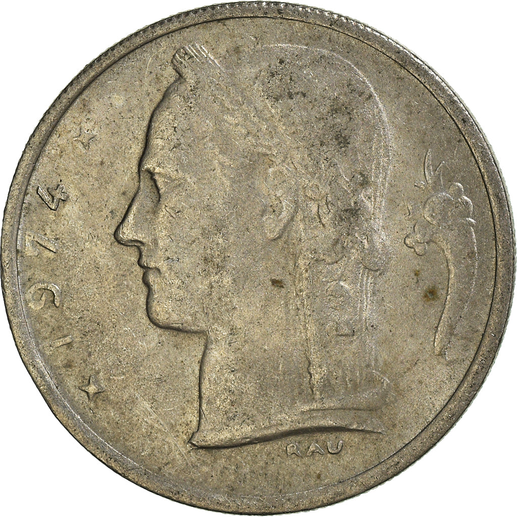Coin, Belgium, Franc, 1974