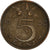 Moneta, Holandia, 5 Cents, 1950