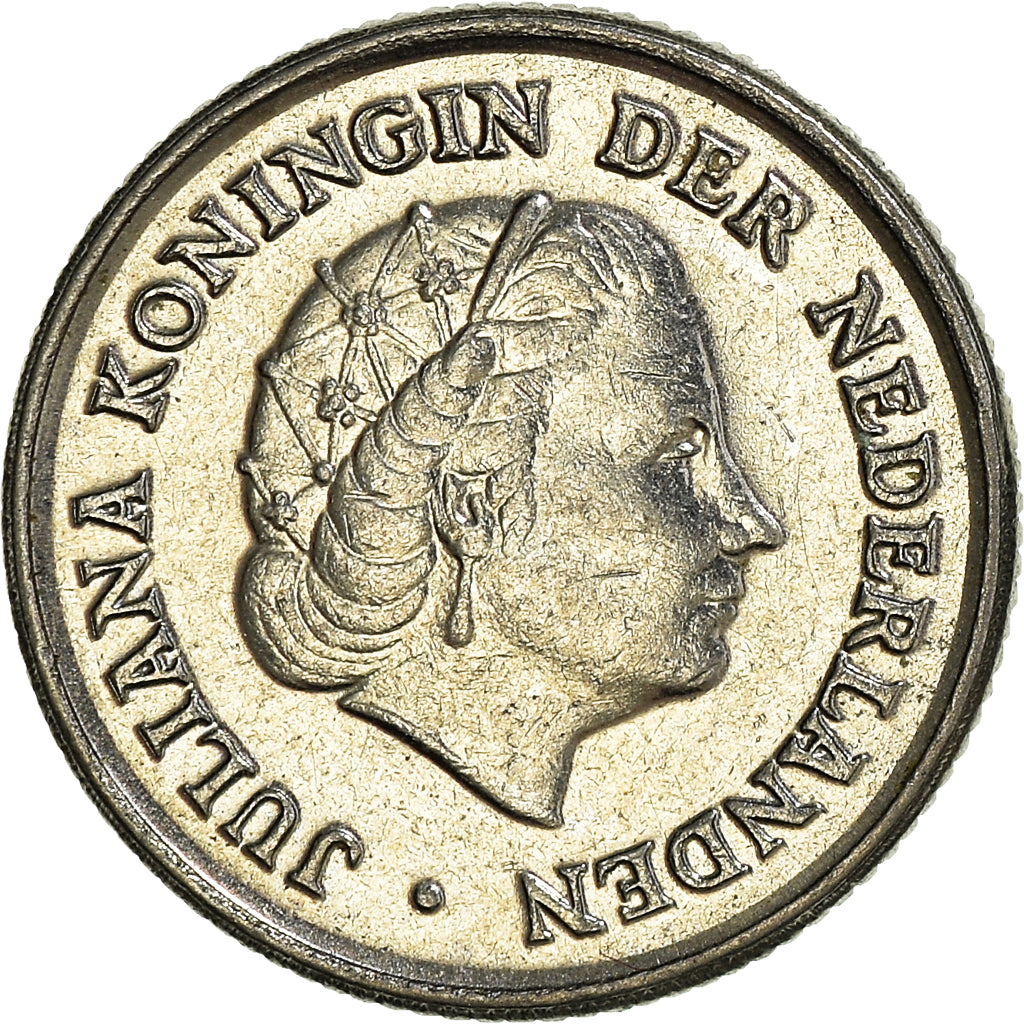 Munten, Nederland, 10 Cents, 1975