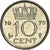 Munten, Nederland, 10 Cents, 1975