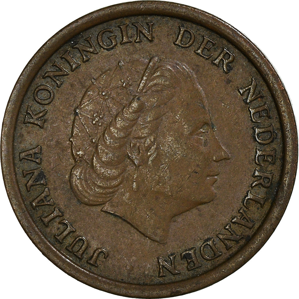 Moneta, Paesi Bassi, Cent, 1957