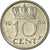 Munten, Nederland, 10 Cents, 1969