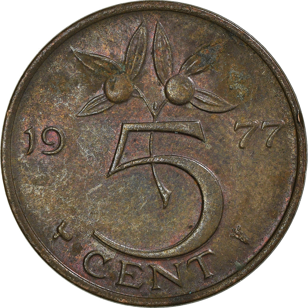 Munten, Nederland, 5 Cents, 1977