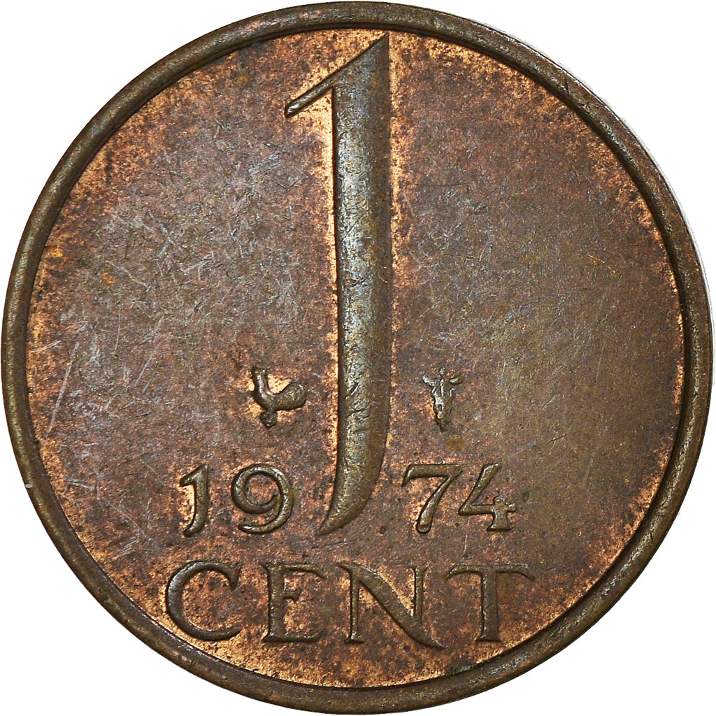 Moneta, Holandia, Cent, 1974