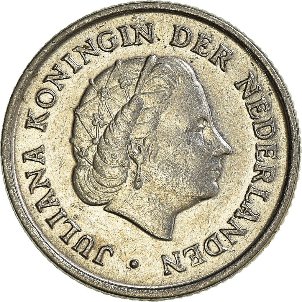 Münze, Niederlande, 10 Cents, 1972