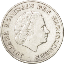 Coin, Netherlands Antilles, Juliana, Gulden, 1964, EF(40-45), Silver, KM:2