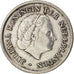 Moneda, Antillas holandesas, Juliana, 1/10 Gulden, 1966, MBC, Plata, KM:3