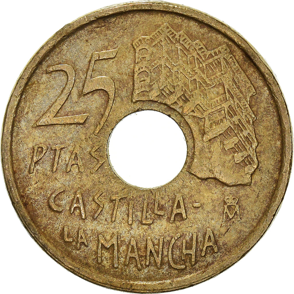 Monnaie, Espagne, 25 Pesetas, 1996