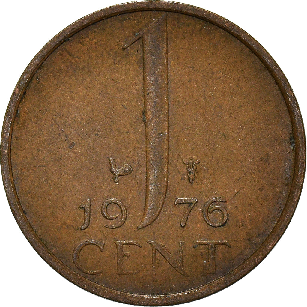 Münze, Niederlande, Cent, 1976