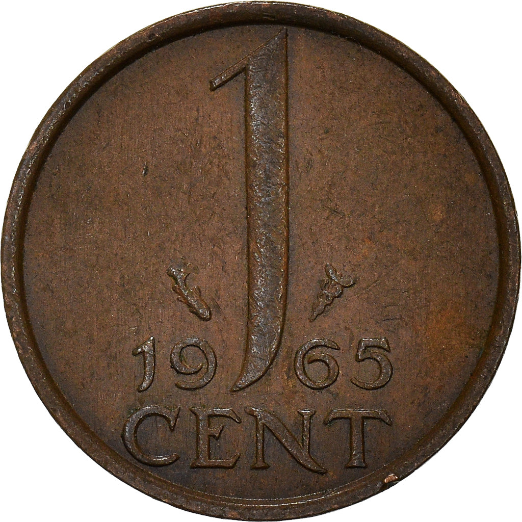 Coin, Netherlands, Cent, 1965