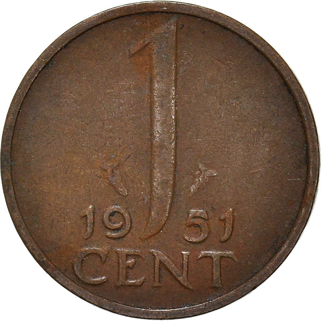 Münze, Niederlande, Cent, 1951