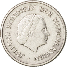Monnaie, Netherlands Antilles, Juliana, 1/4 Gulden, 1967, TTB, Argent, KM:4