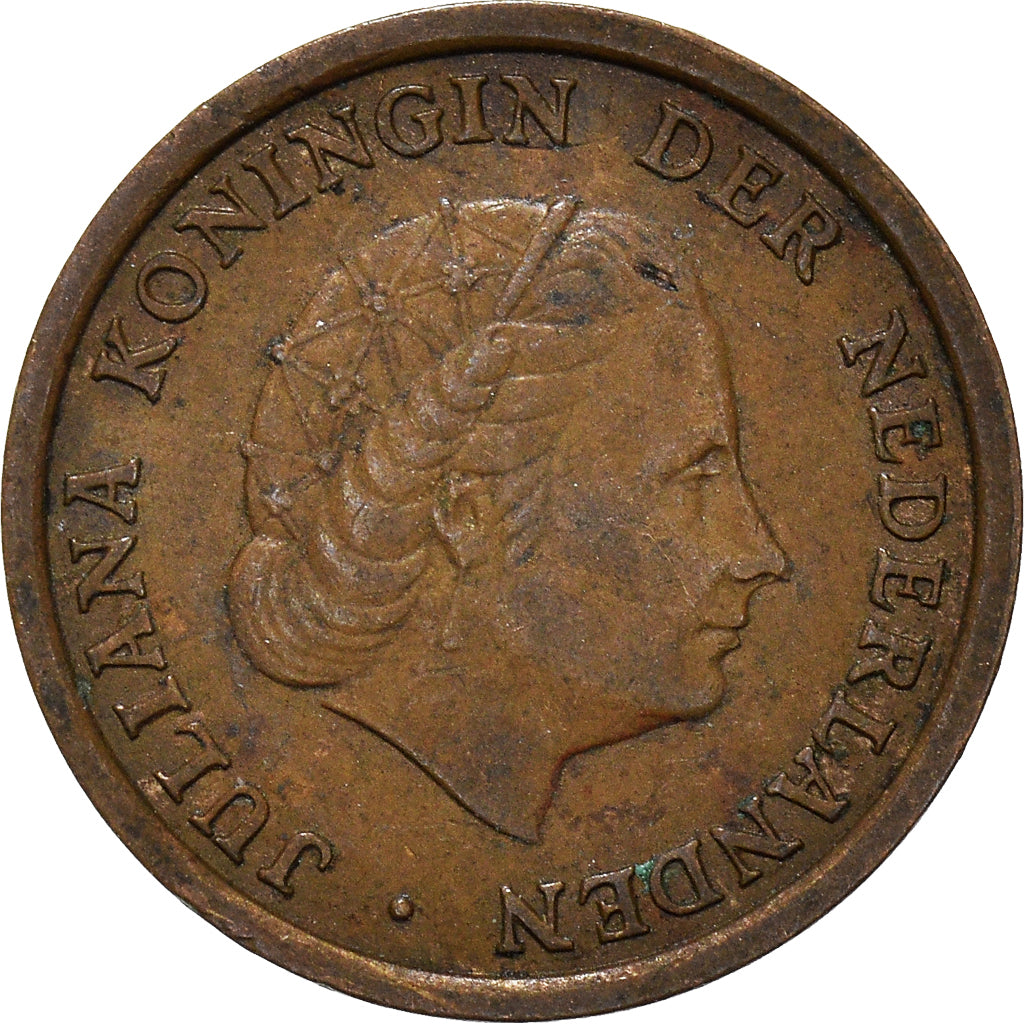 Moeda, Países Baixos, Cent, 1961