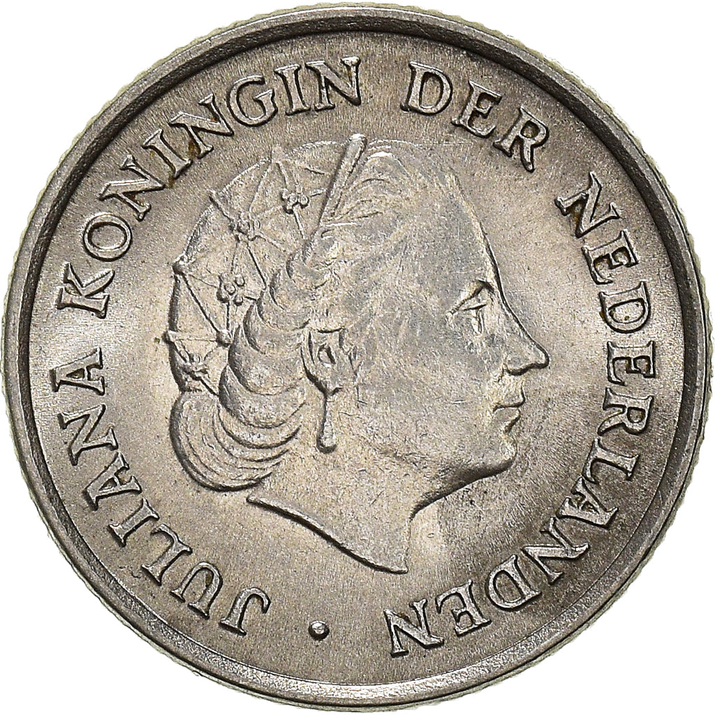 Münze, Niederlande, 10 Cents, 1956