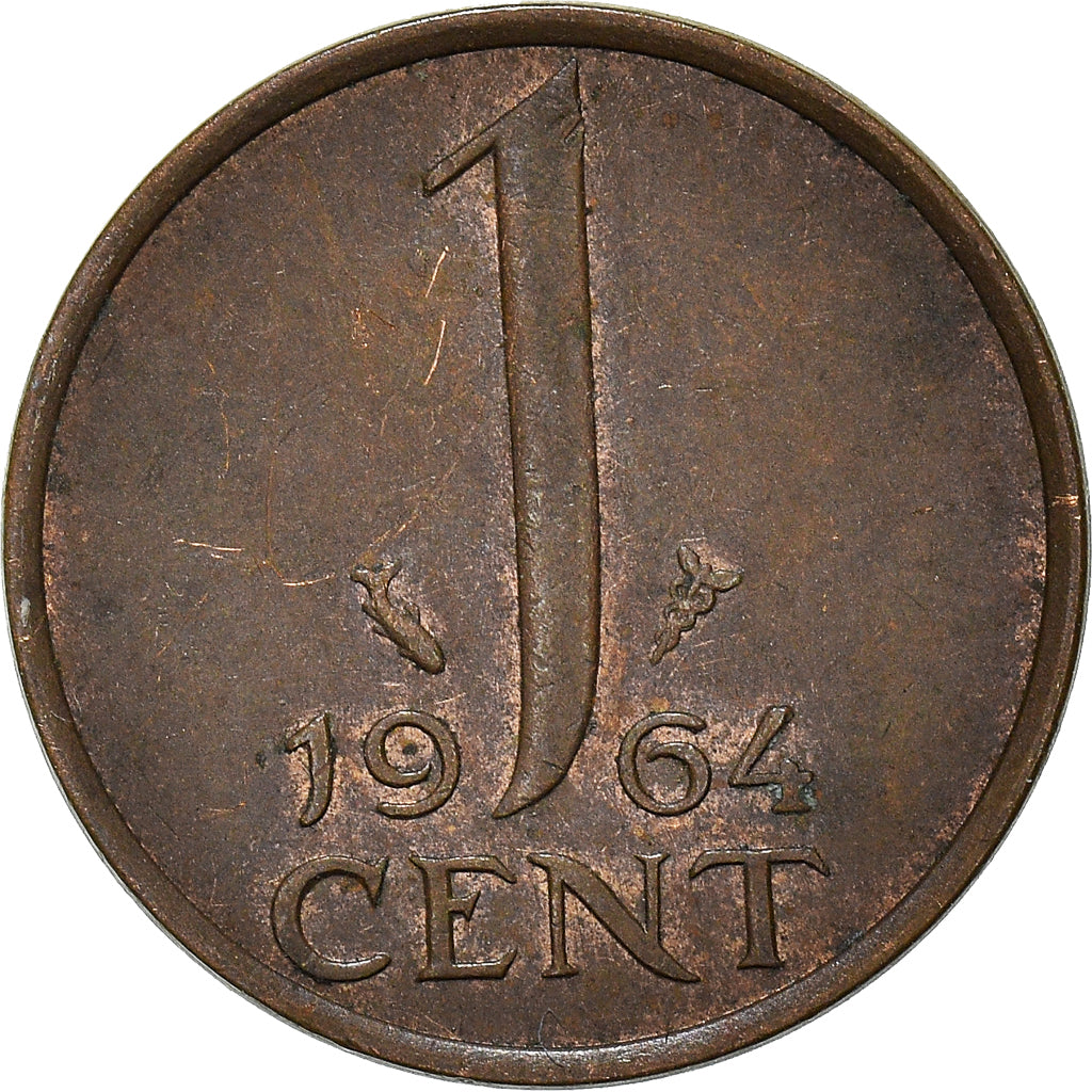 Münze, Niederlande, Cent, 1964