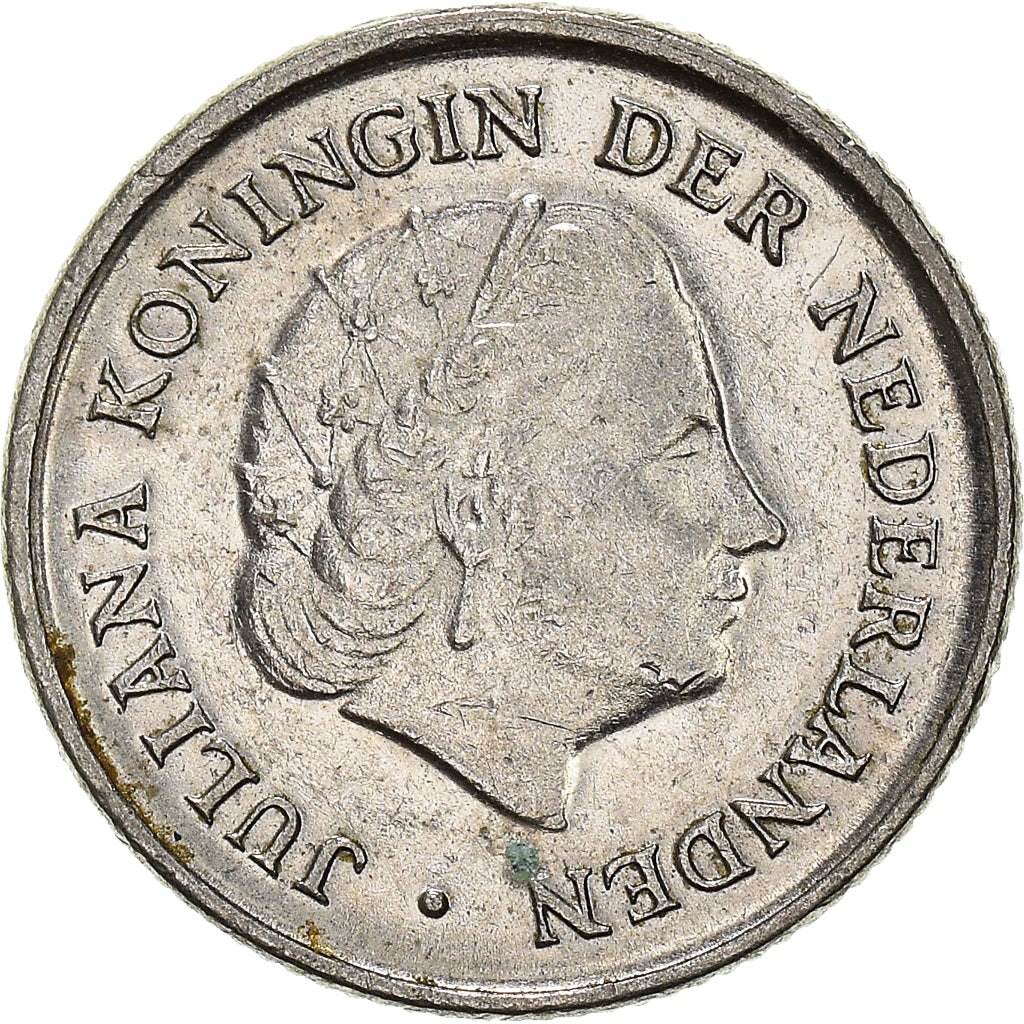 Münze, Niederlande, 10 Cents, 1973