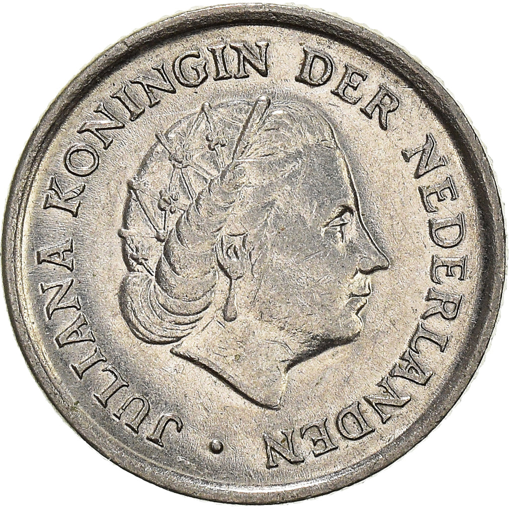 Münze, Niederlande, 10 Cents, 1975
