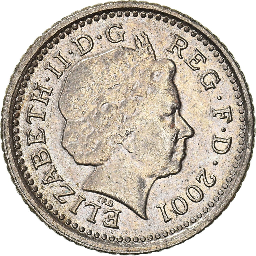 Coin, Great Britain, 5 Pence, 2001
