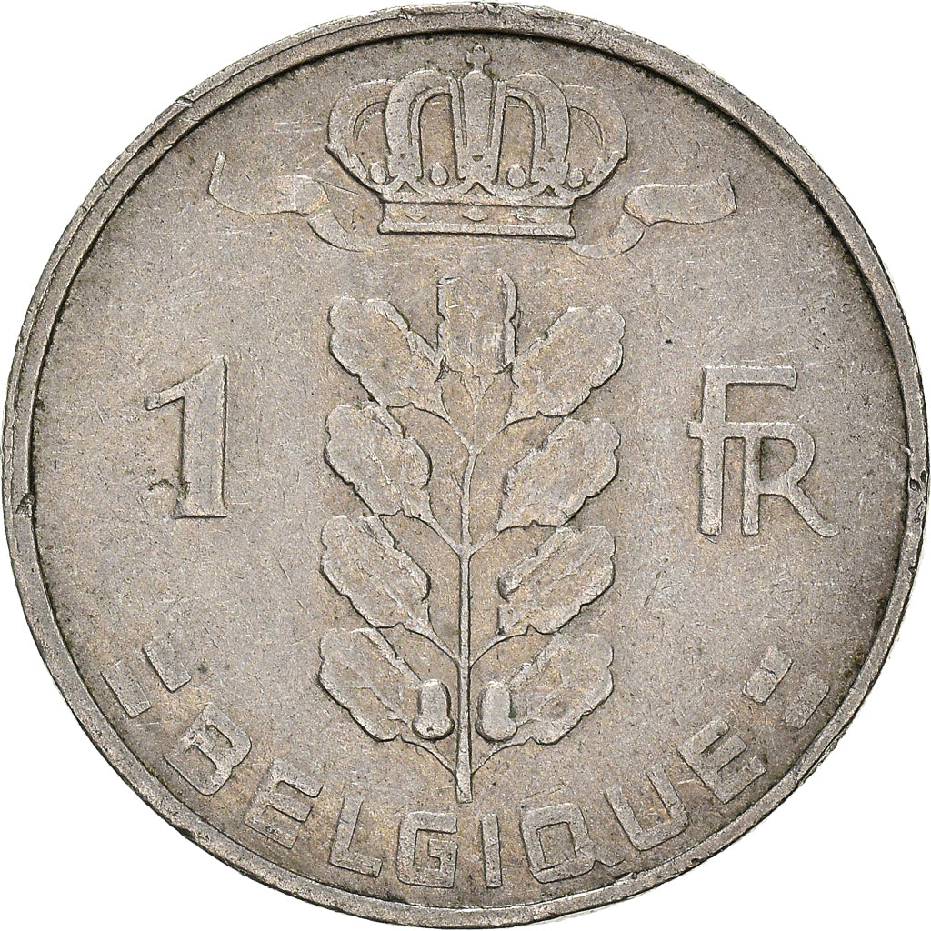 Coin, Belgium, Franc, 1963