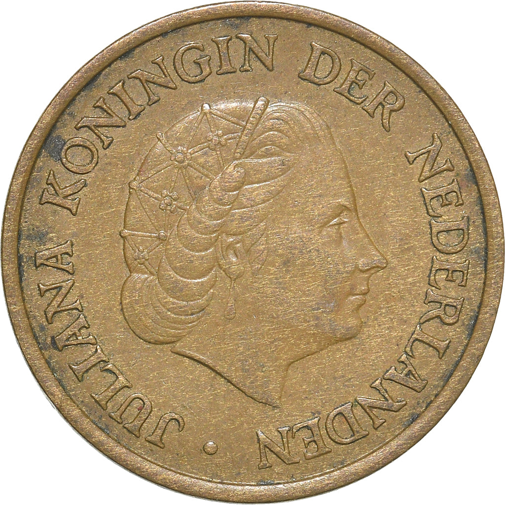 Moeda, Países Baixos, 5 Cents, 1962