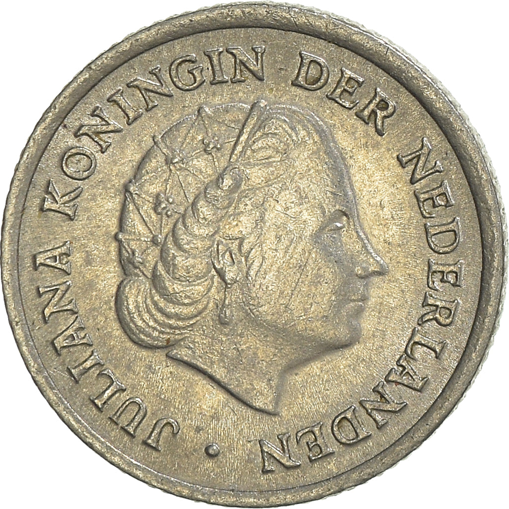 Moneta, Paesi Bassi, 10 Cents, 1956