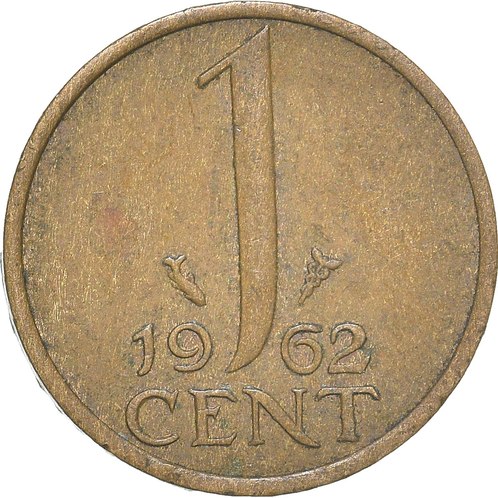 Coin, Netherlands, Cent, 1962