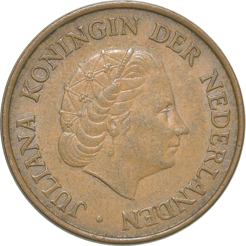 Munten, Nederland, 5 Cents, 1969