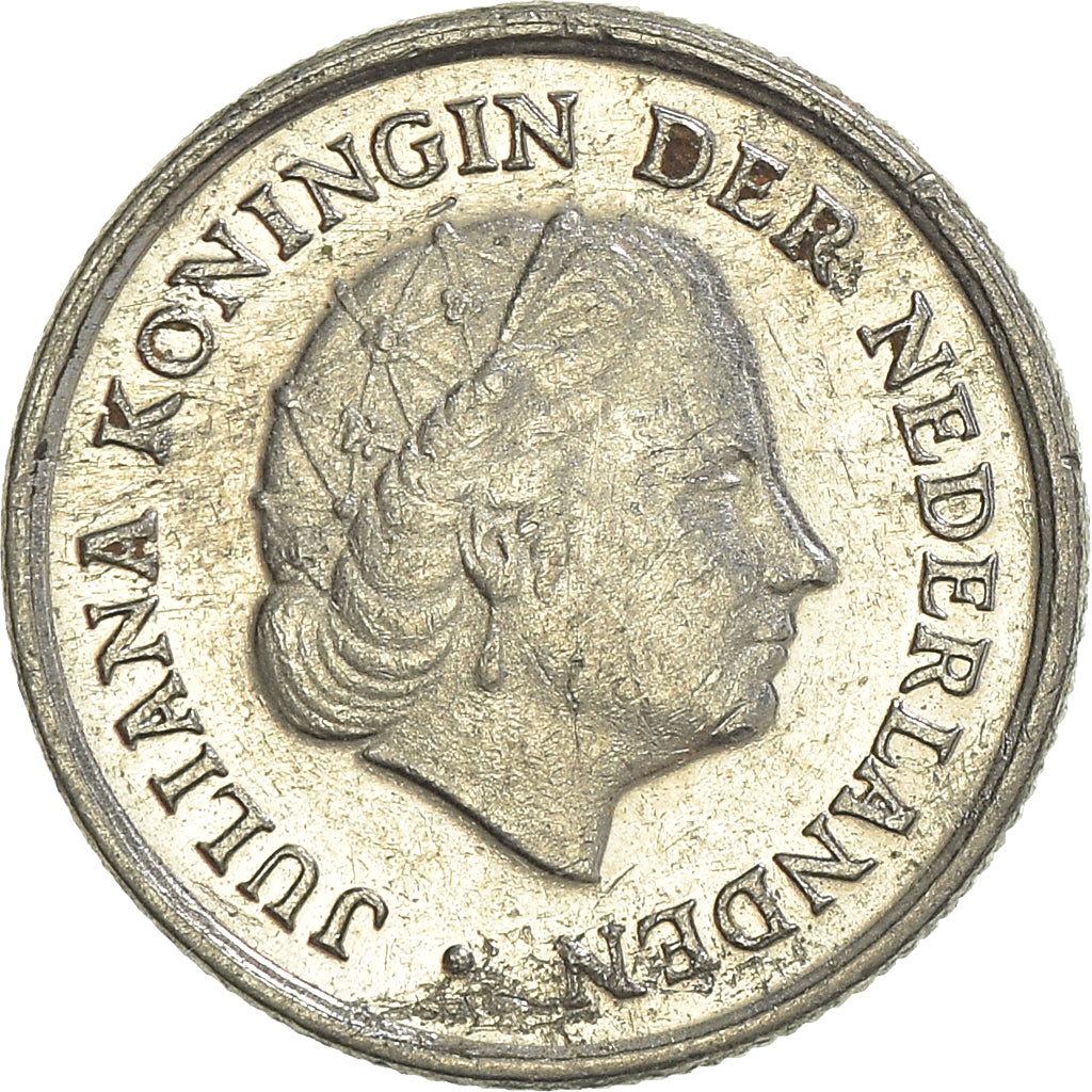 Moeda, Países Baixos, 10 Cents, 1978