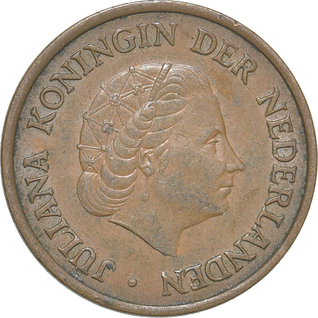 Munten, Nederland, 5 Cents, 1957