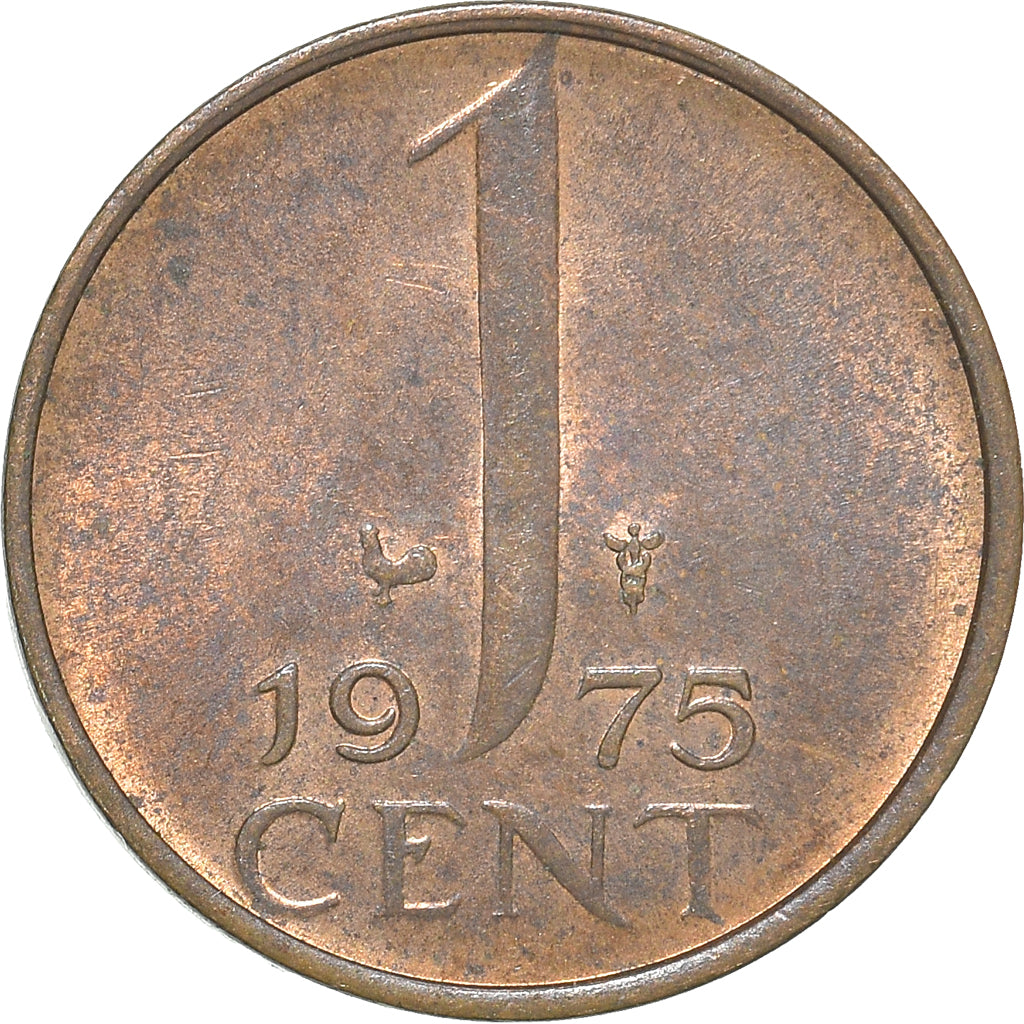 Munten, Nederland, Cent, 1975