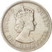 Osten Karibik Staaten, Elizabeth II, 50 Cents, 1955, EF(40-45), KM:7