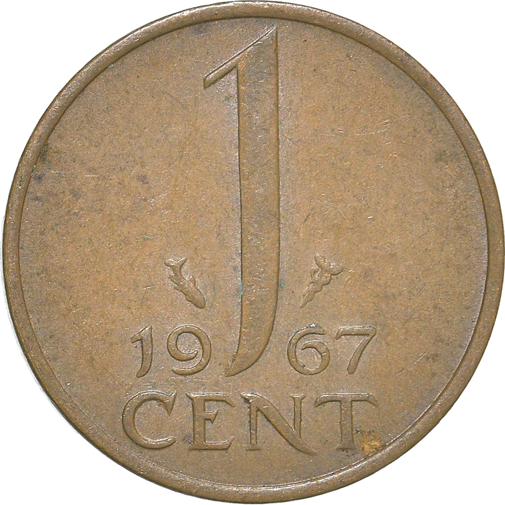 Moneta, Holandia, Cent, 1967