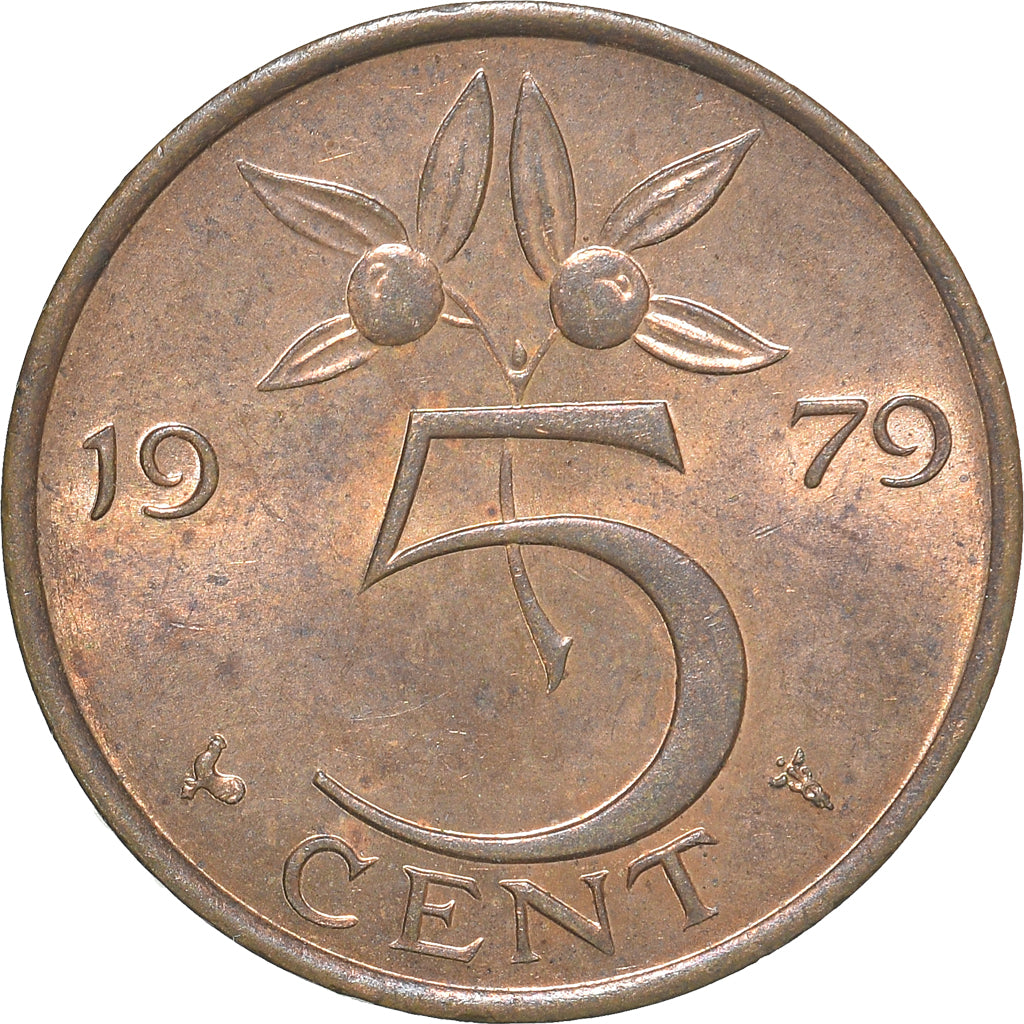 Coin, Netherlands, 5 Cents, 1979