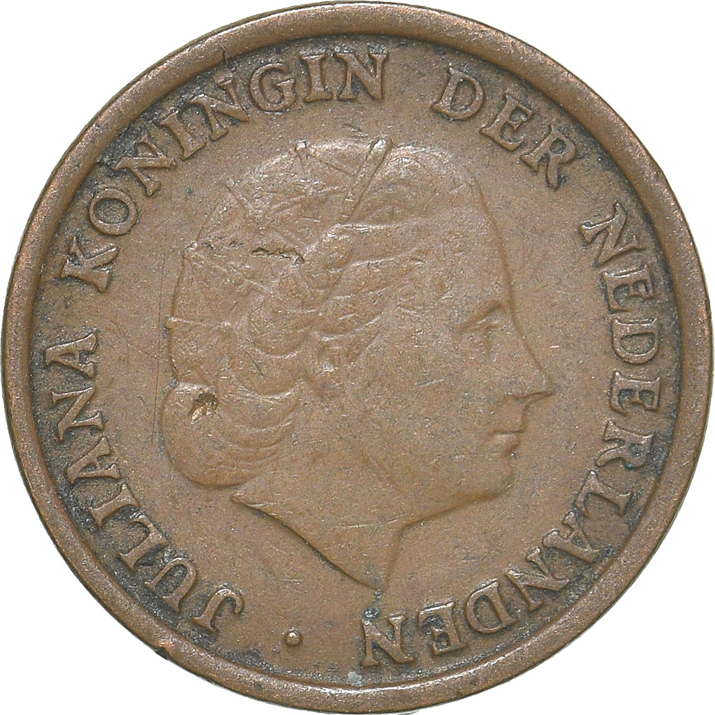 Moeda, Países Baixos, Cent, 1952