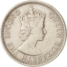 Monnaie, Etats des caraibes orientales, Elizabeth II, 25 Cents, 1965, TTB
