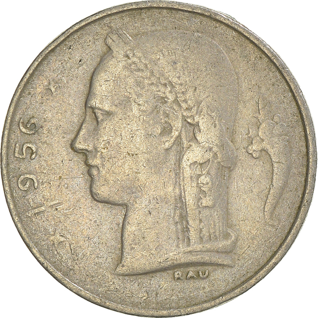 Moneta, Belgio, Franc, 1956