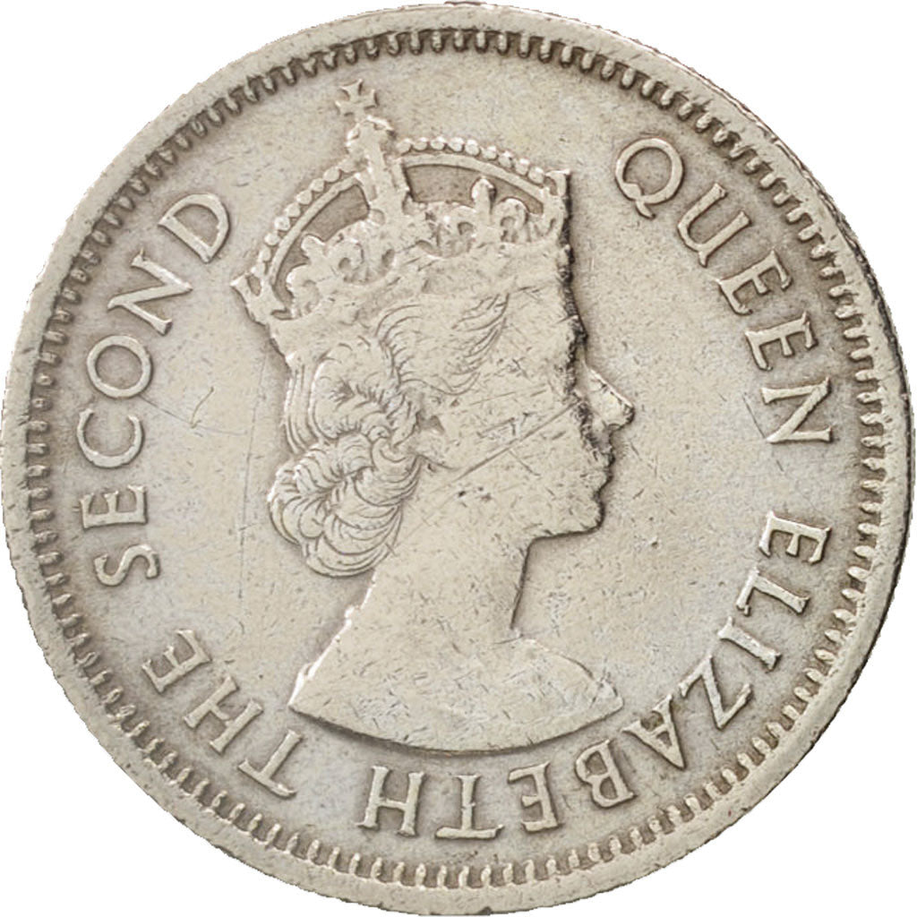 Coin, East Caribbean States, Elizabeth II, 10 Cents, 1965, EF(40-45)