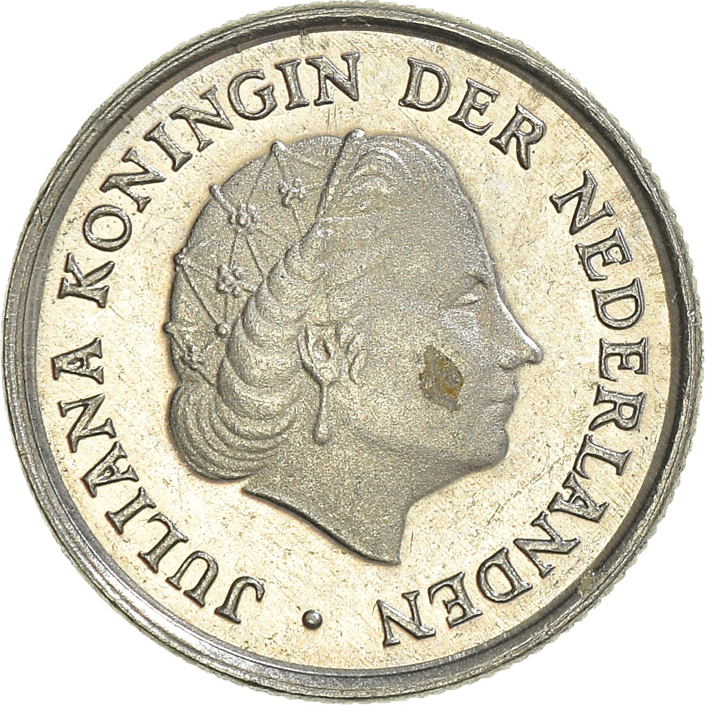 Moeda, Países Baixos, 10 Cents, 1980