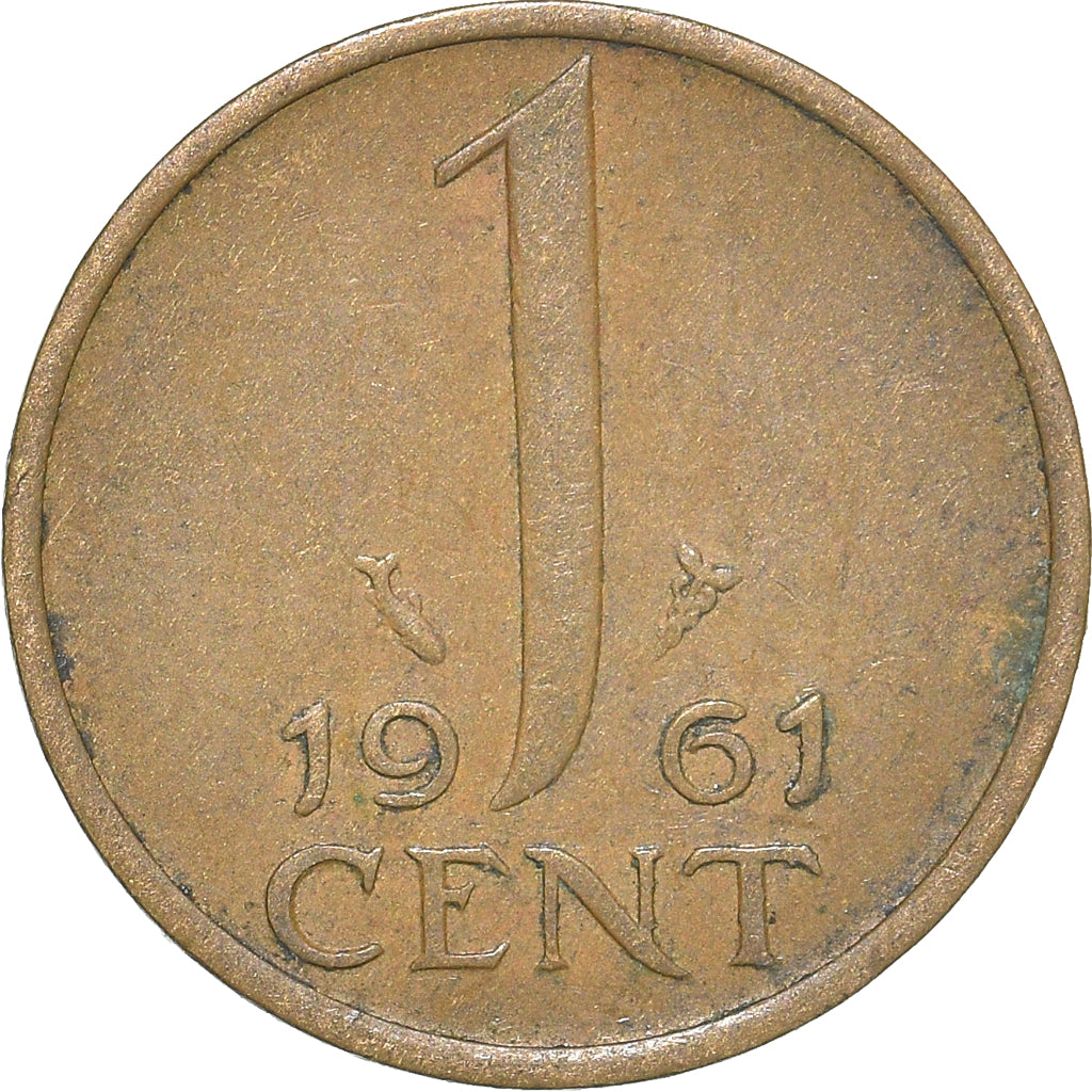 Münze, Niederlande, Cent, 1961