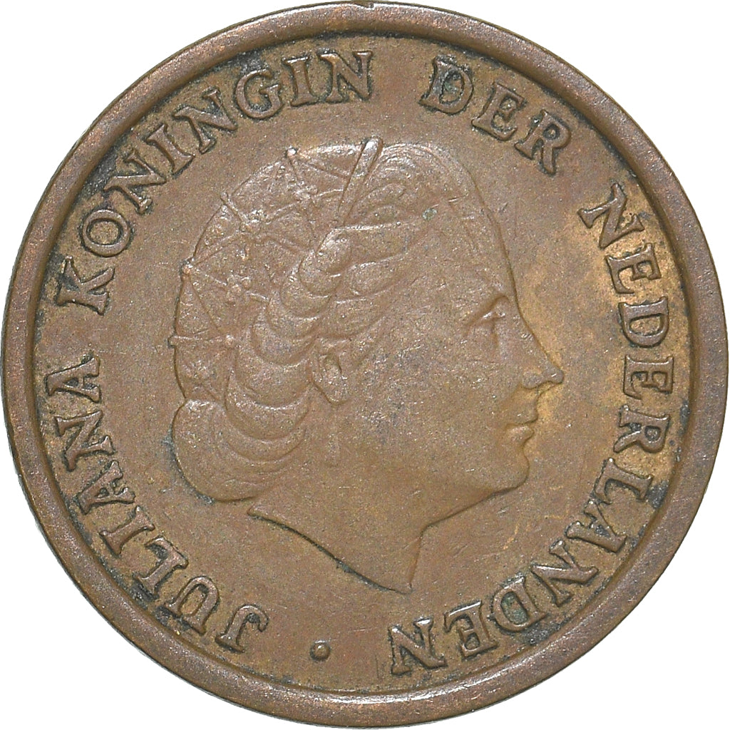 Münze, Niederlande, Cent, 1955