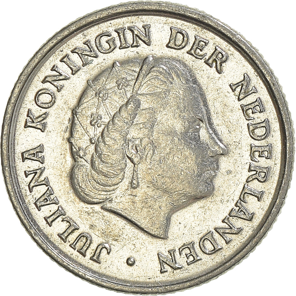 Moneta, Paesi Bassi, 10 Cents, 1973