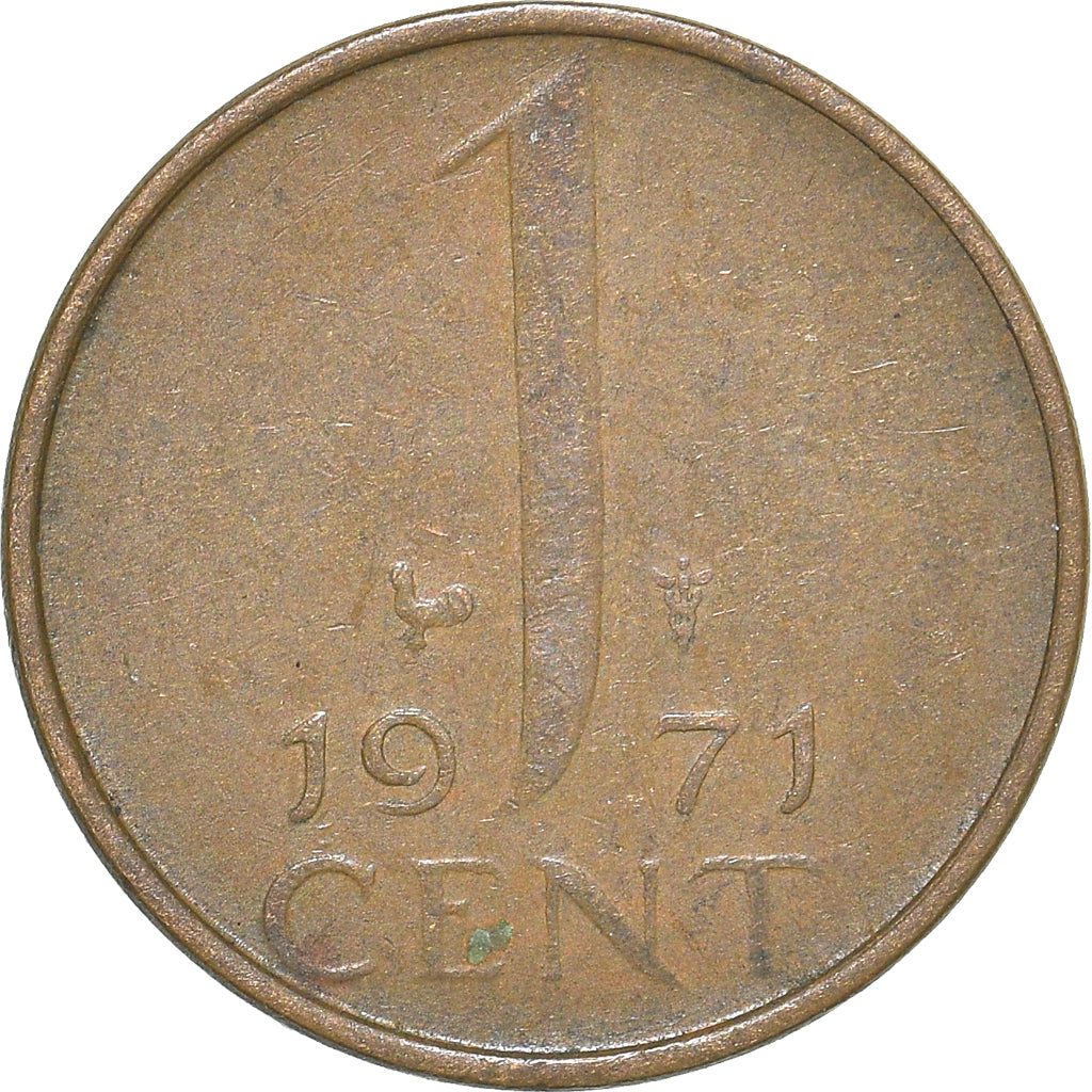 Monnaie, Pays-Bas, Cent, 1971